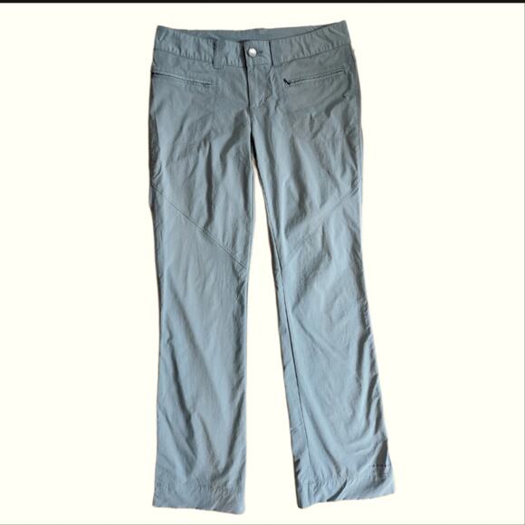 Columbia Gray Lightweight Quick Dry Outdoor Hiking Camping Straight Leg Pants - Picture 1 of 3
